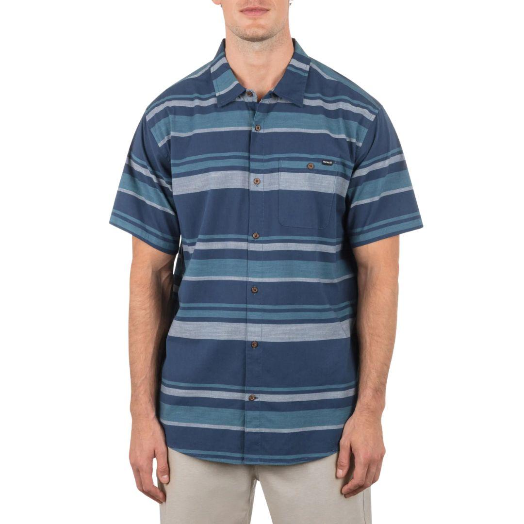 Hurley One & Only Lido Stripe Short Sleeve Shirt
